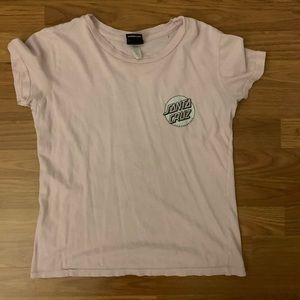 Pink Santa Cruz tee